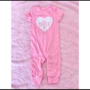 3/$10 Carter’s Best Sister Ever onesie
